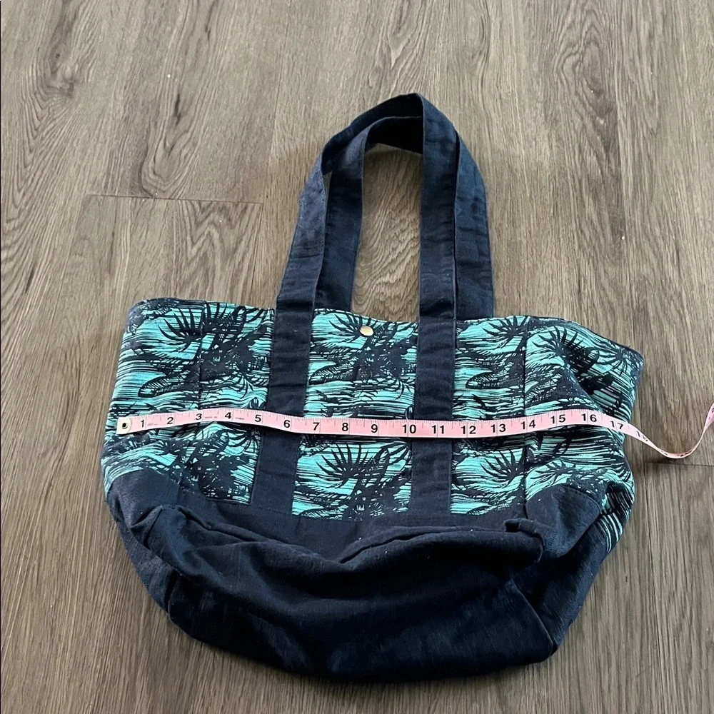 Stylish Blue and navy Tote Bag